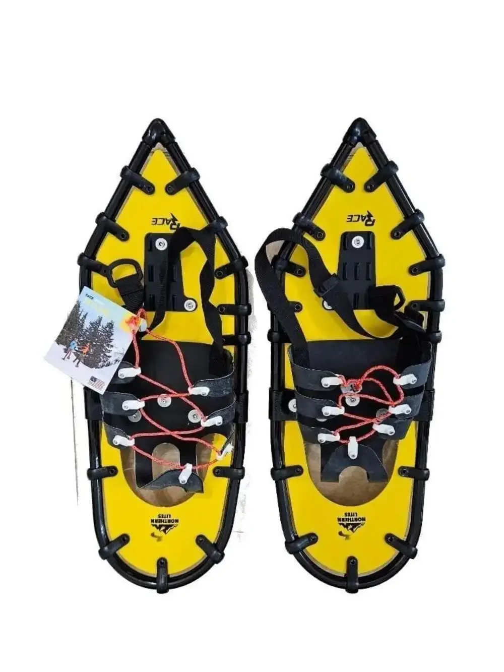 Northern Lites Race Speed Yellow Snowshoes